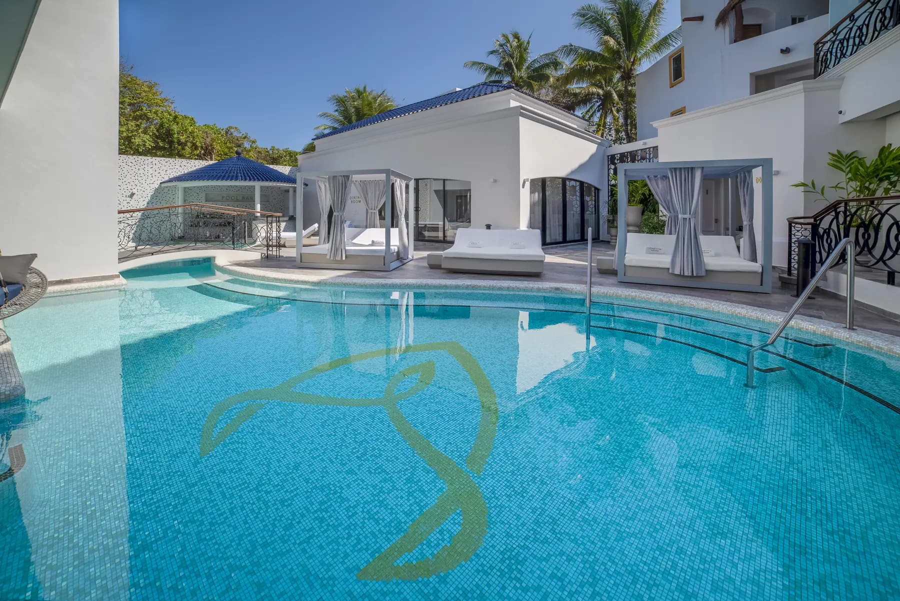 Private pool at Desire Mansion