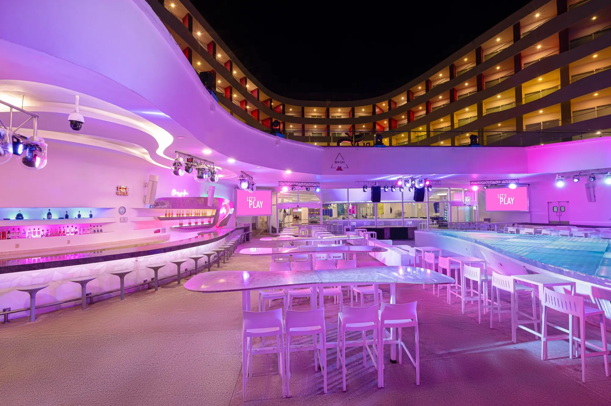 Bash nightlife venue at Temptation Cancun Resort