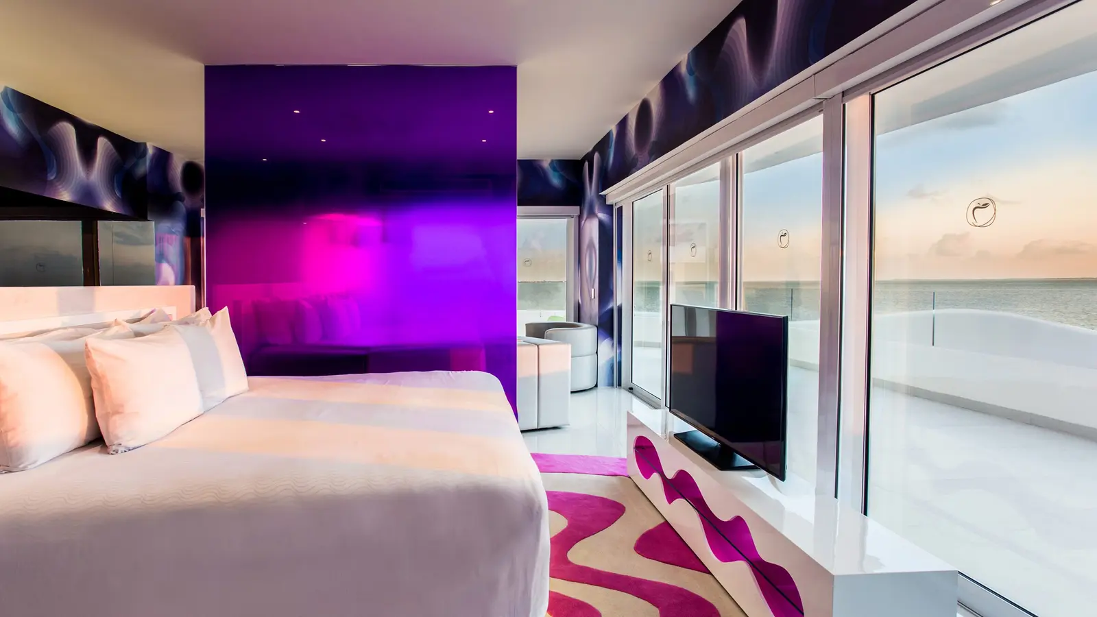 Oceanfront suite inside The Tower by Temptation